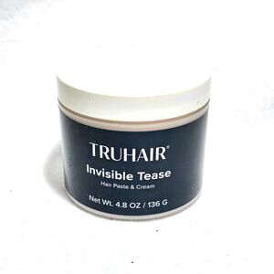 TruHair Invisible Tease Hair Styling Paste & Cream 4.8 oz. Partial Surface Use